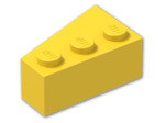 LEGO® Brick: Wedge 3 x 2 Right 6564 | Color: Bright Yellow