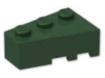 LEGO® Brick: Wedge 3 x 2 Left 6565 | Color: Earth Green