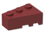 LEGO® Brick: Wedge 3 x 2 Left 6565 | Color: New Dark Red