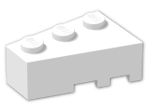 LEGO® Stein: Wedge 3 x 2 Left 6565 | Farbe: White