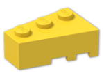 LEGO® Brick: Wedge 3 x 2 Left 6565 | Color: Bright Yellow