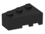 LEGO® Stein: Wedge 3 x 2 Left 6565 | Farbe: Black