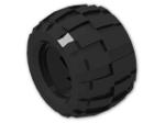 LEGO® Stein: Tyre 43.2 x 28 Balloon Small 6579 | Farbe: Black