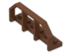 LEGO® Stein: Plate 1 x 6 with Train Wagon End 6583 | Farbe: Reddish Brown