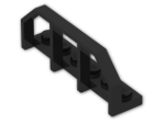 LEGO® Stein: Plate 1 x 6 with Train Wagon End 6583 | Farbe: Black
