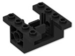 LEGO® Stein: Technic Gearbox 4 x 4 x 1.667 6585 | Farbe: Black