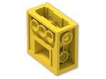 LEGO® Brick: Technic Gearbox 2 x 4 x 3 & 1/3 6588 | Color: Bright Yellow