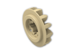 LEGO® Stein: Technic Gear 12 Tooth Bevel 6589 | Farbe: Brick Yellow