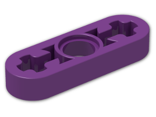 LEGO® Brick: Technic Beam 3 x 0.5 Liftarm 6632 | Color: Bright Violet