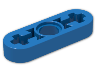 LEGO® Stein: Technic Beam 3 x 0.5 Liftarm 6632 | Farbe: Bright Blue