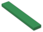 LEGO® Brick: Tile 1 x 6 6636 | Color: Dark Green