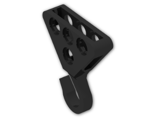 LEGO® Stein: Technic Hook Large Metallic 70644 | Farbe: Black
