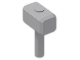 LEGO® Stein: Minifig Sledgehammer 75904 | Farbe: Medium Stone Grey