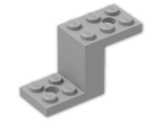 LEGO® Stein: Bracket 5 x 2 x 2.333 with Inside Fillets 76766 | Farbe: Medium Stone Grey