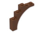 LEGO® Stein: Arch 1 x 5 x 4 with Reinforced Tip 76768 | Farbe: Reddish Brown
