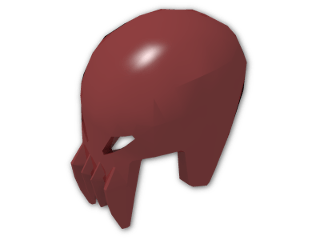 LEGO® Stein: Minifig Helmet Alien Skull with Fangs 85945 | Farbe: New Dark Red