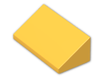LEGO® Brick: Slope Brick 31 1 x 2 x 0.667 85984 | Color: Flame Yellowish Orange