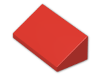 LEGO® Stein: Slope Brick 31 1 x 2 x 0.667 85984 | Farbe: Bright Red