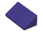 LEGO® Brick: Slope Brick 31 1 x 2 x 0.667 85984 | Color: Medium Lilac
