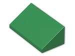 LEGO® Brick: Slope Brick 31 1 x 2 x 0.667 85984 | Color: Dark Green