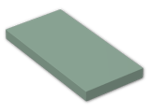 LEGO® Brick: Tile 2 x 4 with Groove 87079 | Color: Sand Green