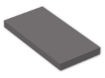LEGO® Brick: Tile 2 x 4 with Groove 87079 | Color: Dark Stone Grey