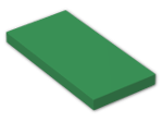 LEGO® Brick: Tile 2 x 4 with Groove 87079 | Color: Dark Green