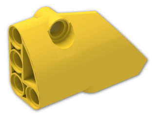 LEGO® Stein: Technic Panel Fairing Smooth #1 (Short) 87080 | Farbe: Bright Yellow