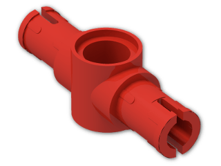 LEGO® Stein: Technic Pin Long with Pin Hole 87082 | Farbe: Bright Red