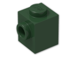 LEGO® Brick: Brick 1 x 1 with Stud on 1 Side 87087 | Color: Earth Green
