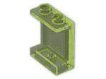 LEGO® Brick: Panel 1 x 2 x 2 Reinforced with Hollow Studs 87552 | Color: Transparent Bright Green