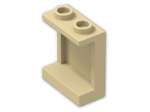 LEGO® Brick: Panel 1 x 2 x 2 Reinforced with Hollow Studs 87552 | Color: Brick Yellow