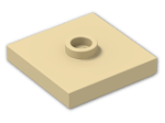 LEGO® Stein: Plate 2 x 2 with Groove with 1 Center Stud 87580 | Farbe: Brick Yellow