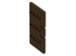 LEGO® Brick: Door 1 x 5 x 8.5 Stockade 87601 | Color: Dark Brown