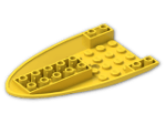 LEGO® Brick: Plane Bottom 6 x 10 x 1 87611 | Color: Bright Yellow