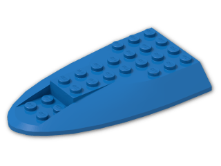 LEGO® Stein: Plane Top 6 x 10 x 1 87615 | Farbe: Bright Blue