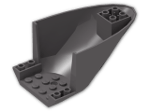 LEGO® Brick: Plane Rear 6 x 10 x 4 87616 | Color: Dark Stone Grey