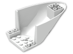 LEGO® Brick: Plane Rear 6 x 10 x 4 87616 | Color: White