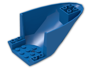 LEGO® Stein: Plane Rear 6 x 10 x 4 87616 | Farbe: Bright Blue
