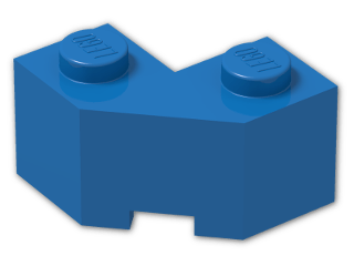 LEGO® Stein: Brick 2 x 2 Facet 87620 | Farbe: Bright Blue