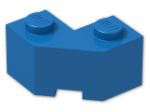 LEGO® Brick: Brick 2 x 2 Facet 87620 | Color: Bright Blue