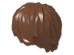 LEGO® Brick: Minifig Hair Tousled with Side Parting 87991 | Color: Reddish Brown