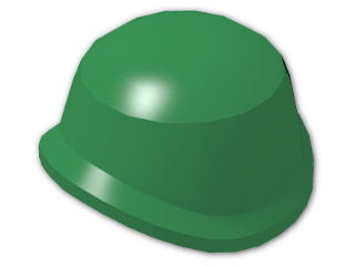 LEGO® Stein: Minifig Helmet Army 87998 | Farbe: Dark Green