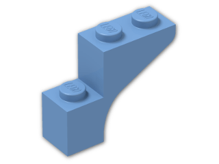 LEGO® Brick: Arch 1 x 3 x 2 88292 | Color: Medium Blue