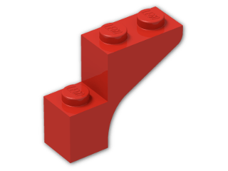 LEGO® Brick: Arch 1 x 3 x 2 88292 | Color: Bright Red