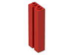 LEGO® Stein: Brick 1 x 2 x 5 with Groove 88393 | Farbe: Bright Red