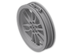 LEGO® Stein: Wheel 17 x 75 Motorcycle with Holes in Rim 88517 | Farbe: Medium Stone Grey