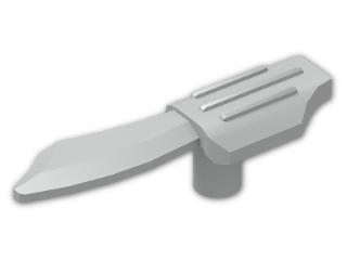 LEGO® Stein: Minifig Weapon Hand Dagger 88812 | Farbe: Silver flip/flop