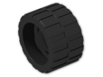 LEGO® Stein: Tyre 14/ 26 x 18 Shallow Staggered Treads with Middle Band 89201 | Farbe: Black