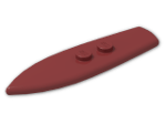LEGO® Stein: Minifig Surf Board 2 x 6.5 90397 | Farbe: New Dark Red